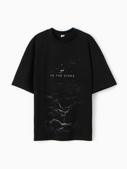 Футболка мужская MINAKU: STARS, чёрная, р-р 50