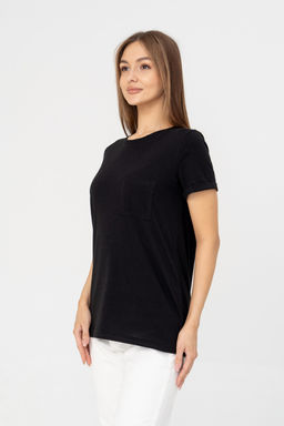 Джемпер женский 080L1-35 черный - Solo mio фото 3