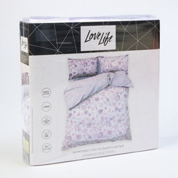 Постельное бельё LoveLife евро Лавандовое поле, 200х217см,225х240см,50х70см-2шт, 100%хлопок, сатин125г/м  фото 5
