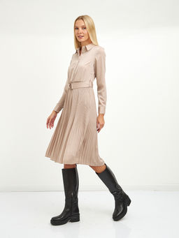 платье розовое с поясом - Glenfield фото 5