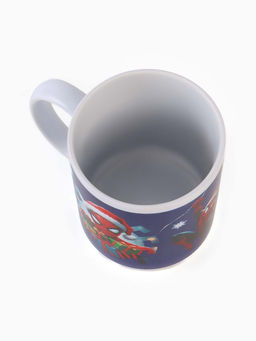 Кружка новогодняя сублимация 320 мл, Человек-паук