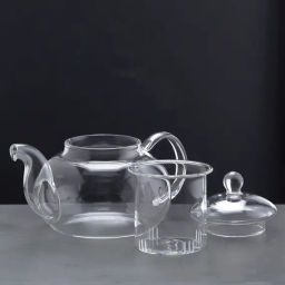 Чайник Шафран с колбой, стекло 600 мл - Fujian Province Guang Fu Tea фото 3