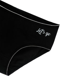 Трусы для девочки 121069 Черный* 120 Lets go - Let's go фото 2