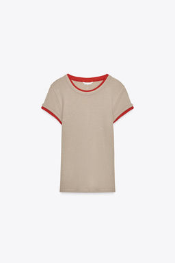 DOUBLE T-SHIRT - Zara фото 32
