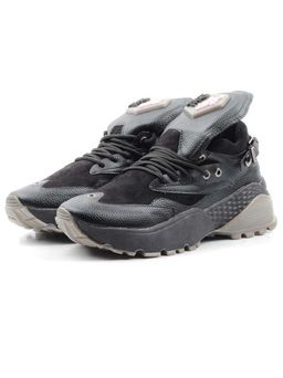 05-B5-47 BLACK Кроссовки женские (искусственные материалы)