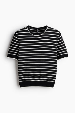 Camiseta de punto fino - H&m фото 4