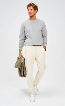 Джемпер F221-15-537 grey melange - Fine joyce фото 4