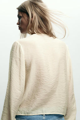 ROMANTIC RUFFLED BLOUSE - Zara фото 5