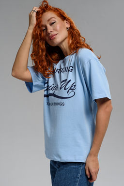 8506/1 Футболка женская оверсайз - Натали фото 18