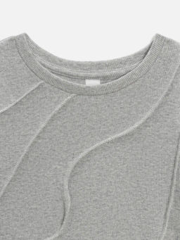 ACOOLA / Блузка детская для девочек Dardania серый меланж