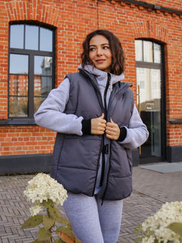 Жилет Base женский, серый - Inzibe фото 8