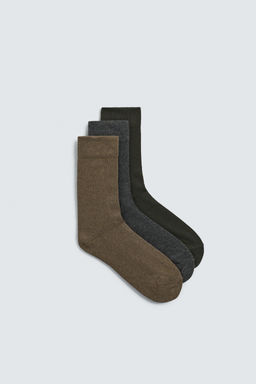 CALCETINES ESTRUCTURA PACK 3 / varios
