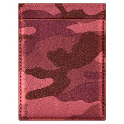 Чехол д/пласт. карт арт.47747/50 КАМУФЛЯЖ КРАСНЫЙ МЕТАЛЛИК - Escalada фото 2