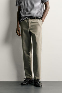 PANTAL?N CHINO SLIM FIT / Gris - Zara фото 2