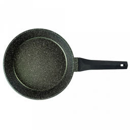 Сковорода с тефлоновым покрытием д26см "Бриллиант Green", h7,1см, s0,4см, ручка из термостойкого пластика (Россия)