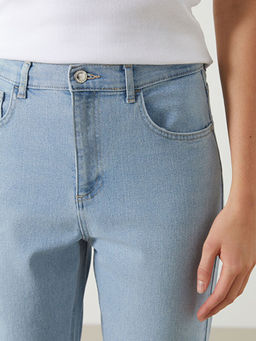 Straight Fit Kad?n Jean Pantolon