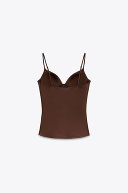 POLYAMIDE BLEND TOP - Zara фото 6
