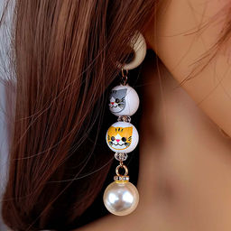 Серьги длинные на гвоздиках арт. 13 3298 (id 274825)