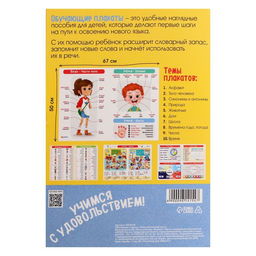 Обучающие плакаты Учим английский язык - Iq-zabiaka фото 3