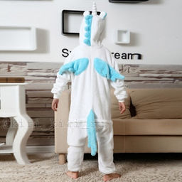 Пижама кигуруми Единорог с крыльями (детская)