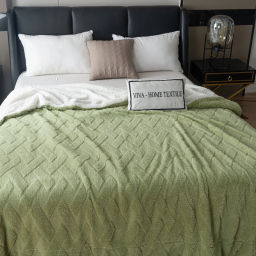 Плед Fluffy бамбуковая микрофибра FL013 (150*200) - Ситрейд фото 2