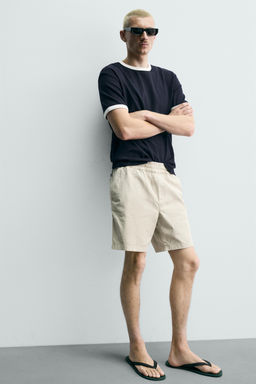 BERMUDA TWILL RELAXED FIT / Tostado