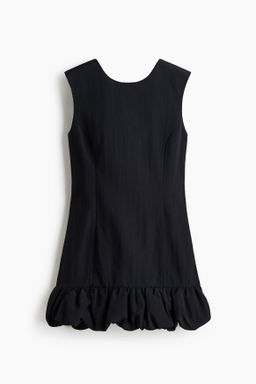 Vestido con bajo burbuja