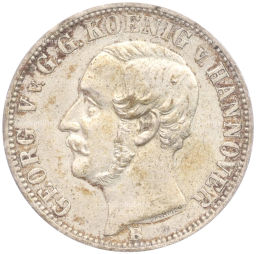 1/6 талера 1863 года B Ганновер