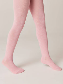 Conte-kids CLASS Lycra® Тонкие хлопковые колготки св.розовый - Conte elegant фото 2