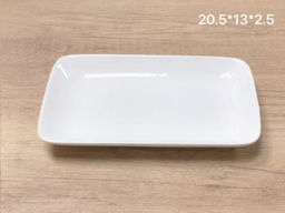 Блюдо прямоугольное 20,5х13 см / EWQ-21 /уп 40/