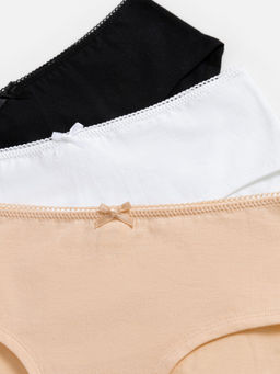 ACOOLA / Трусы детские для девочек в наборе из 3шт Evan23 разноцветный