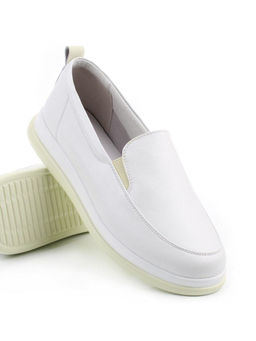 06-M27-6 WHITE Туфли женские (натуральная кожа)