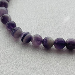 Бусы из кварцевого Аметиста 45 см +