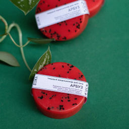 КОНДИЦИОНЕР ДЛЯ ТЕЛА АРБУЗ: мягкий гель для душа, увлажняющий и восстанавливающий эффект, 60 гр (с биркой)