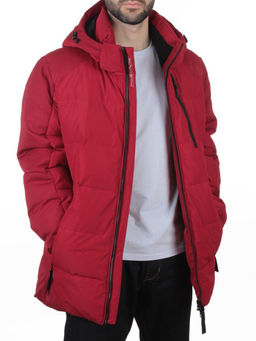6702L BURGUNDY Куртка мужская зимняя (200 гр. холлофайбер)