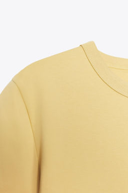 SHORT SLEEVE INTERLOCK T-SHIRT - Zara фото 5