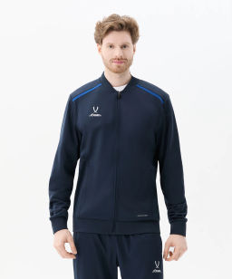Олимпийка JOGEL DIVISION PerFormDRY Pre-match Knit Jacket, темно-синий  фото 5