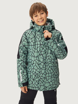 Костюм 7з3125 полынь/черный