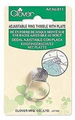 Наперсток регулируемый с упором Clover