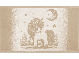 Полотенце махровое 6с104.511ж2 Волшебная ночь(лен3) 67х40см