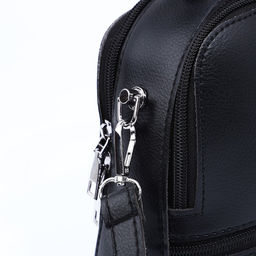 Сумка кросс-боди на молнии, цвет чёрный - Simaland фото 7