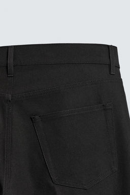 PANTAL?N FLARE FIT ESTRUCTURA / Negro - Zara фото 10