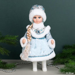 Фигурка Снегурочка 30 см +подарок / 21B56 /уп 36/ - Галеонтрейд фото 8