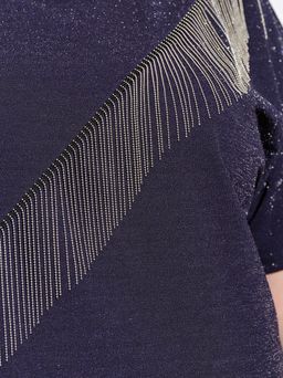 Джемпер 0087-26 тёмно-синий - Dora фото 7