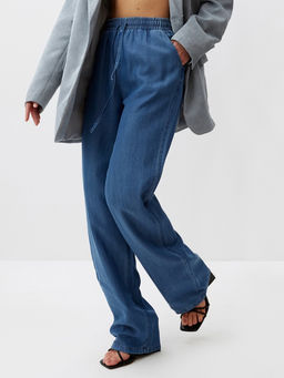 Брюки женские MIST Denim, размер 46 (L), синие