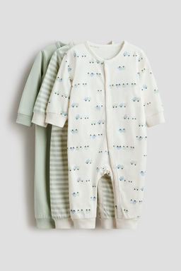 Pack de 3 pijamas enteros de algod?n - H&m фото 2