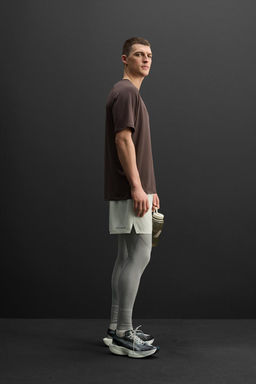 TRAINING TEXTURED T-SHIRT - Zara фото 32