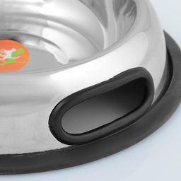 Миска с нескользящим основанием округлая с ручками, 710 мл - Пижон фото 3