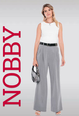 NOBBY, Женские брюки 411-02/1 (серый)  фото 10