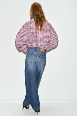 JEANS Z1975 BARREL HIGH-WAIST - Zara фото 16